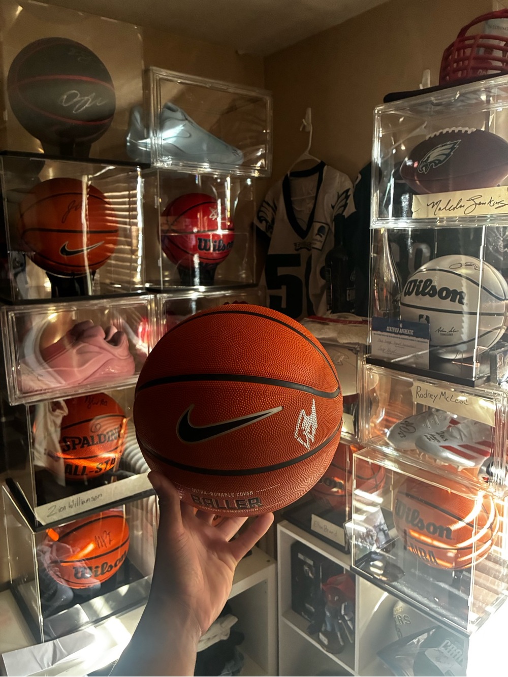 Orlando Magic Desmond Bane Autographed Ball VIDEO ATTACHED OF HIM SIGNING BALL
